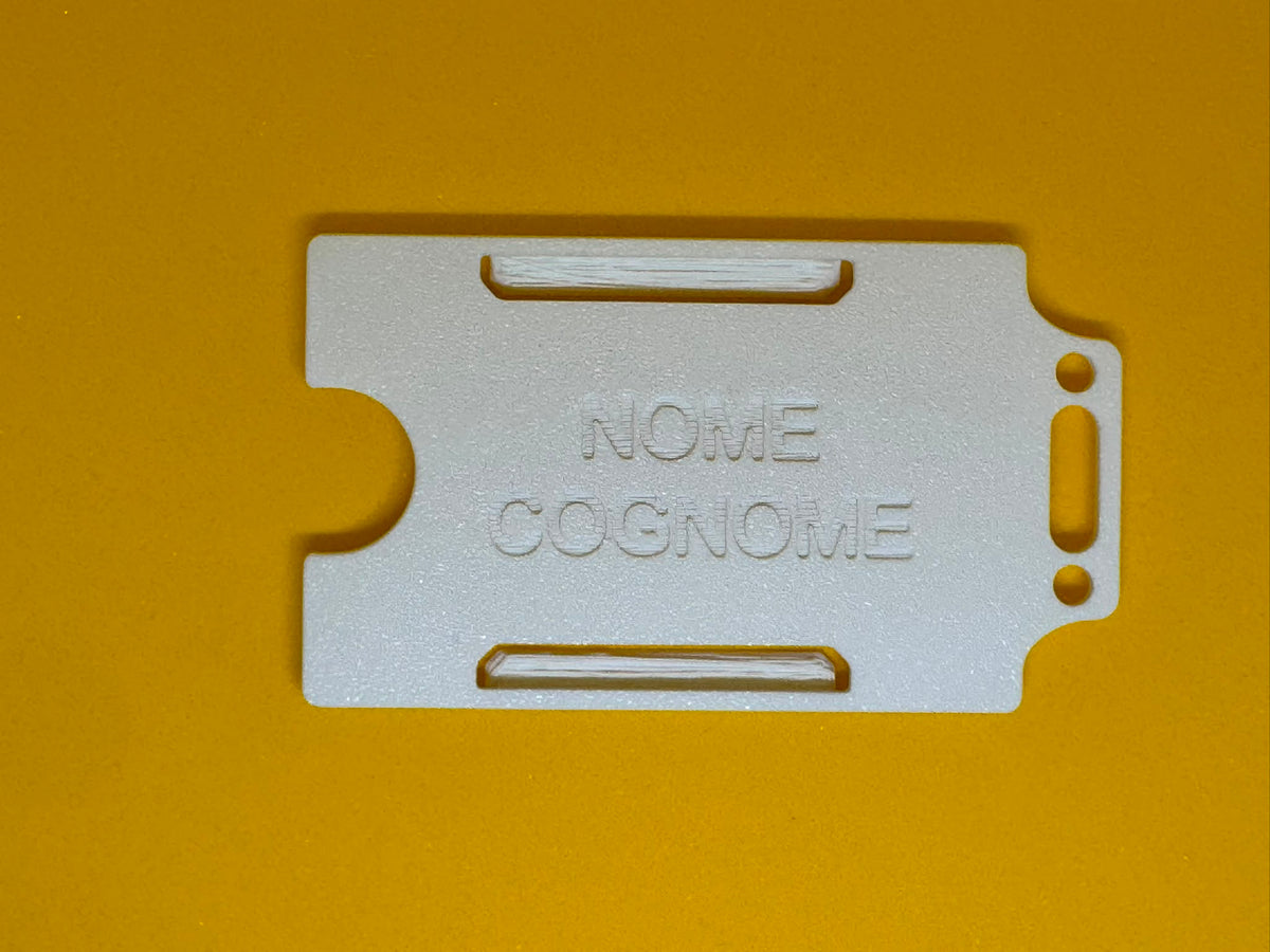 Portabadge Rigido Personalizzato - Essential