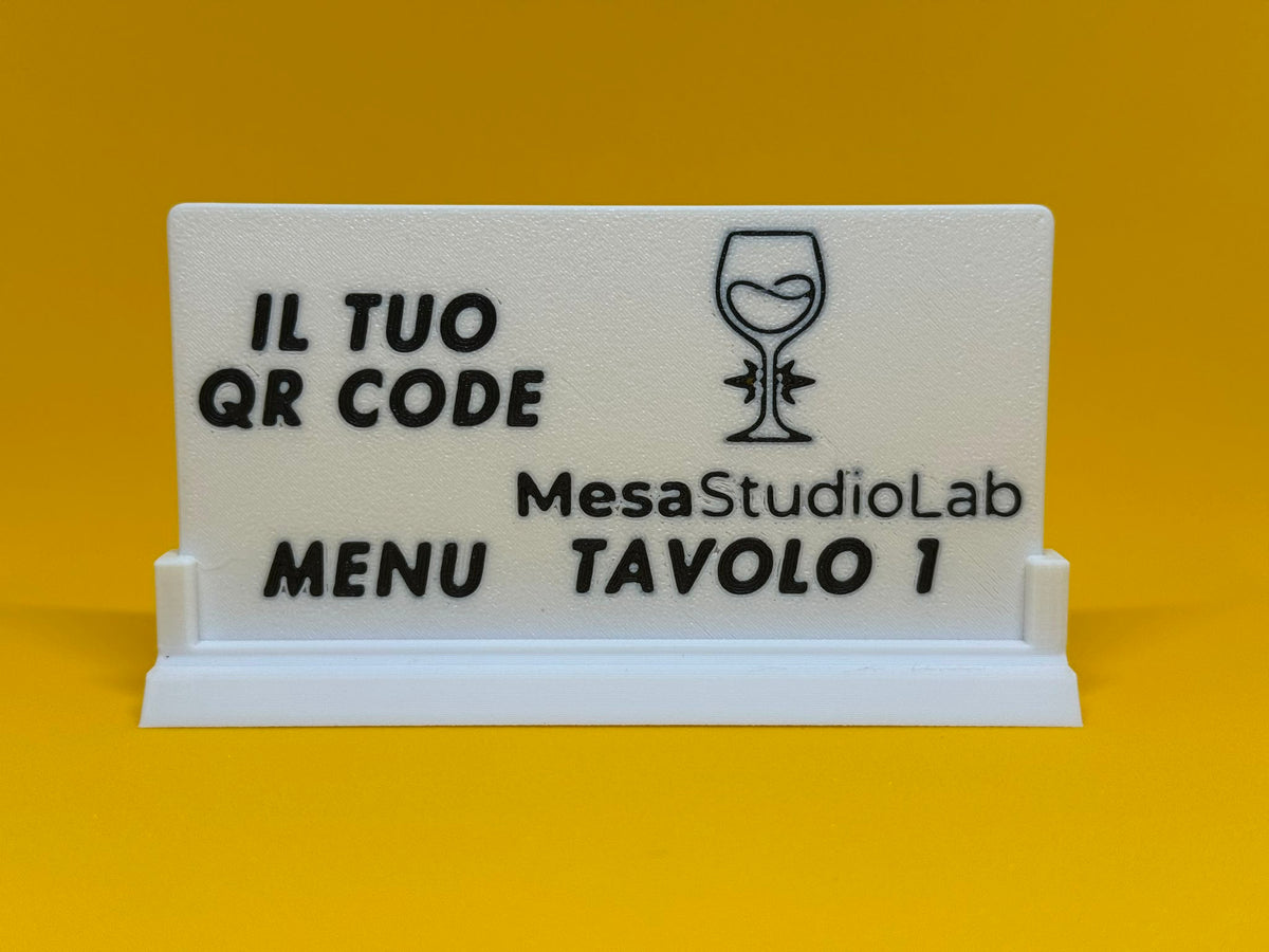 Kit QR Code Menu - Premium Brand (20 pezzi)